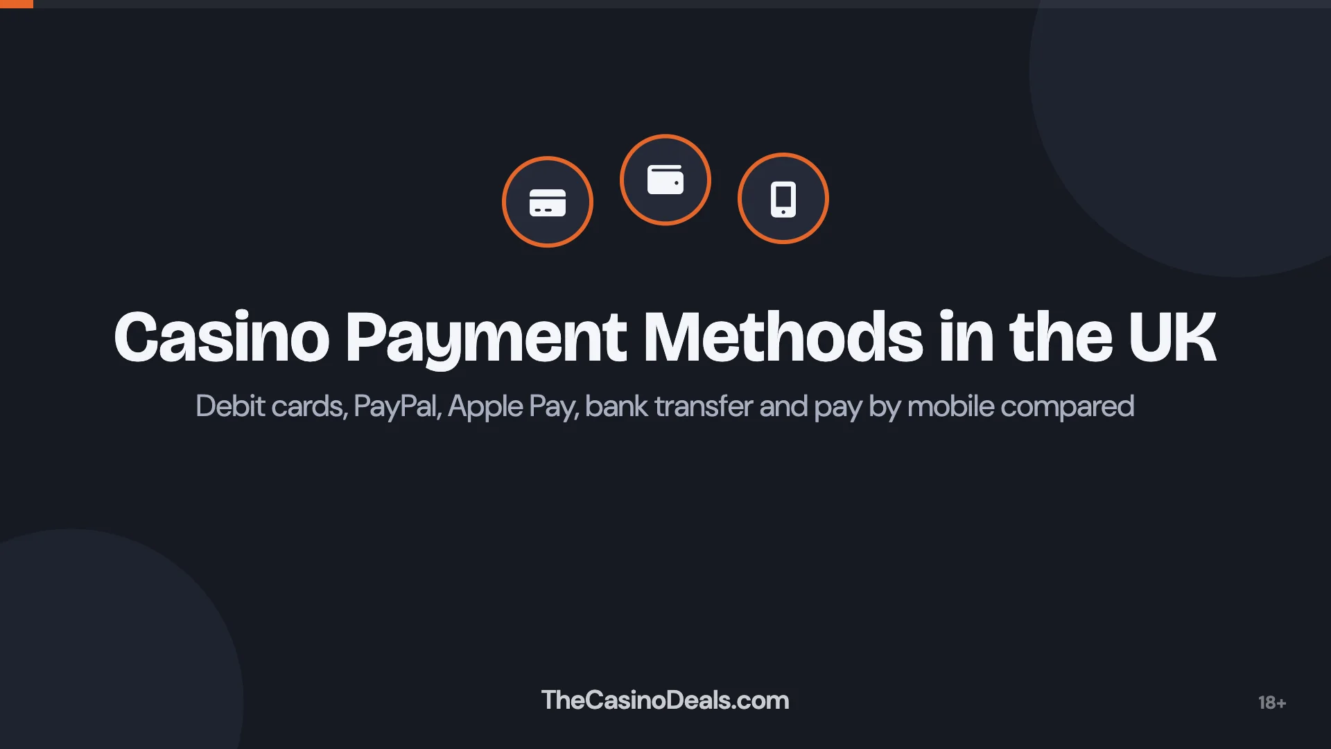 Casino Payment Methods in the UK