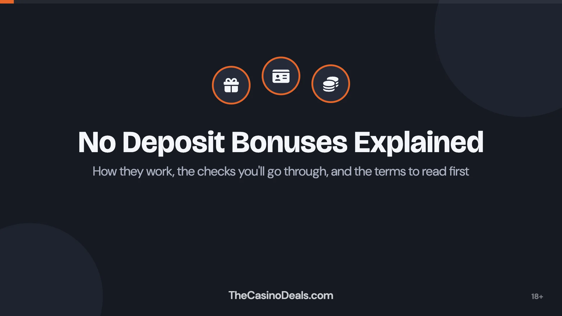 No Deposit Bonuses Explained